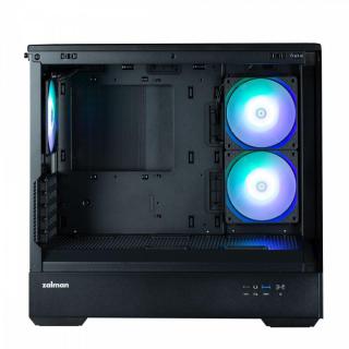 Obudowa P30 MicroATX Mini Tower 3 Wentylatory RGB Czarna