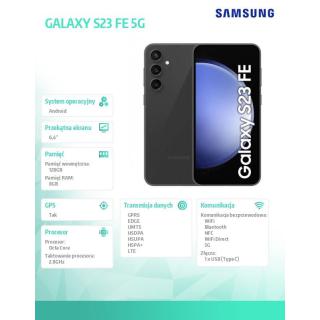 Smartfon GALAXY S23 FE 5G 8/128GB Grafit