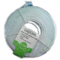 Patchcord LogiLink CP0139 CAT5e U-UTP, 10m, płaski