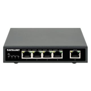 INTELLINET SWITCH GIGABIT 4X RJ45 POE+, 1X RJ45 GI