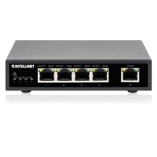 INTELLINET SWITCH GIGABIT 4X RJ45 POE+, 1X RJ45 GI