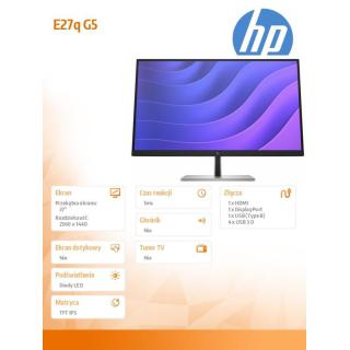 Monitor E27q G5 QHD 6N6F2AA