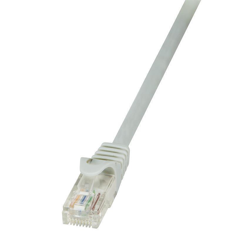 Patchcord LogiLink CP2112U CAT.6 U/UTP 20m, szary