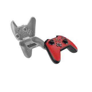 NATEC GAMEPAD GENESIS GAMEPAD MANGAN 400 (PC/SWITCH/MOBILE BEZPRZEWODOWY, CZERWONY) NJG-2102