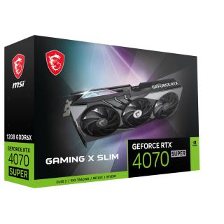 Karta graficzna MSI GeForce RTX 4070 SUPER 12GB GAMING X SLIM