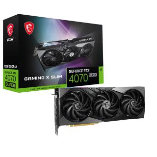 Karta graficzna MSI GeForce RTX 4070 SUPER 12GB GAMING X SLIM