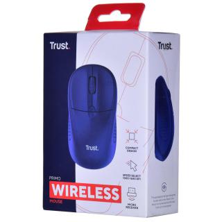 Mysz TRUST Primo Wireless Mouse matt dark blue