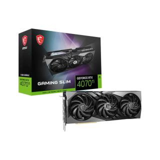 Karta graficzna RTX 4070 Ti GAMING SLIM 12G GDDRX6 192bit...