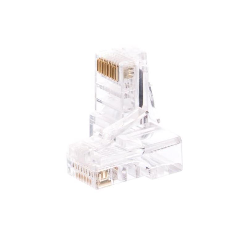 Wtyk RJ45 8p8c UTP drut, kat. 5e (100 szt) Netrack