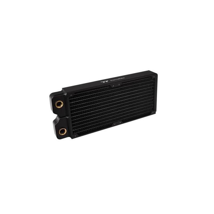 Chłodzenie wodne Pacific CLM240 slim radiator (240mm, 5x G 1/4 miedź) czarne