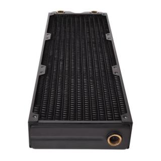 Chłodzenie wodne Pacific CLM360 slim radiator (360mm, 5x G 1/4 miedź) czarne