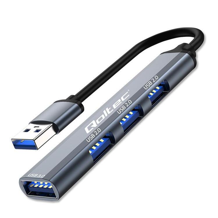 HUB adapter USB 3.0 4w1 | USB 3.0 | 3x USB 2.0