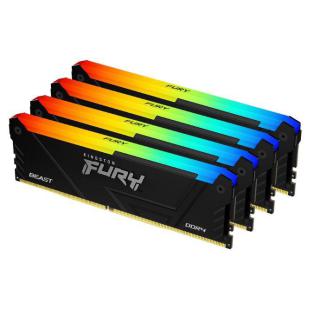 Pamięć DDR4 Fury Beast RGB 64GB(416GB)/3600 CL18