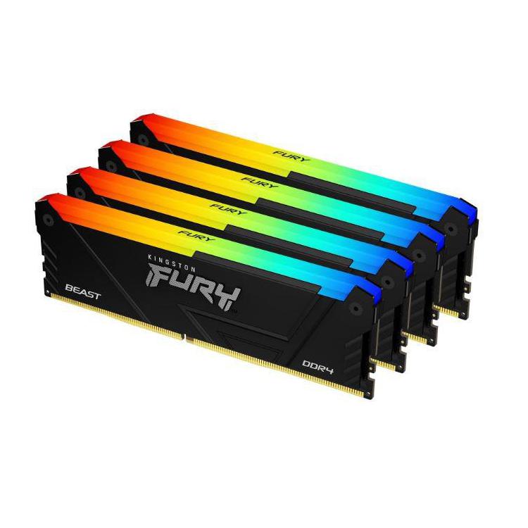 Pamięć DDR4 Fury Beast RGB 64GB(416GB)/3600 CL18