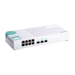 Switch niezarządzalny QNAP QSW-308S 8x1GbE RJ45 3x10GbE SFP+