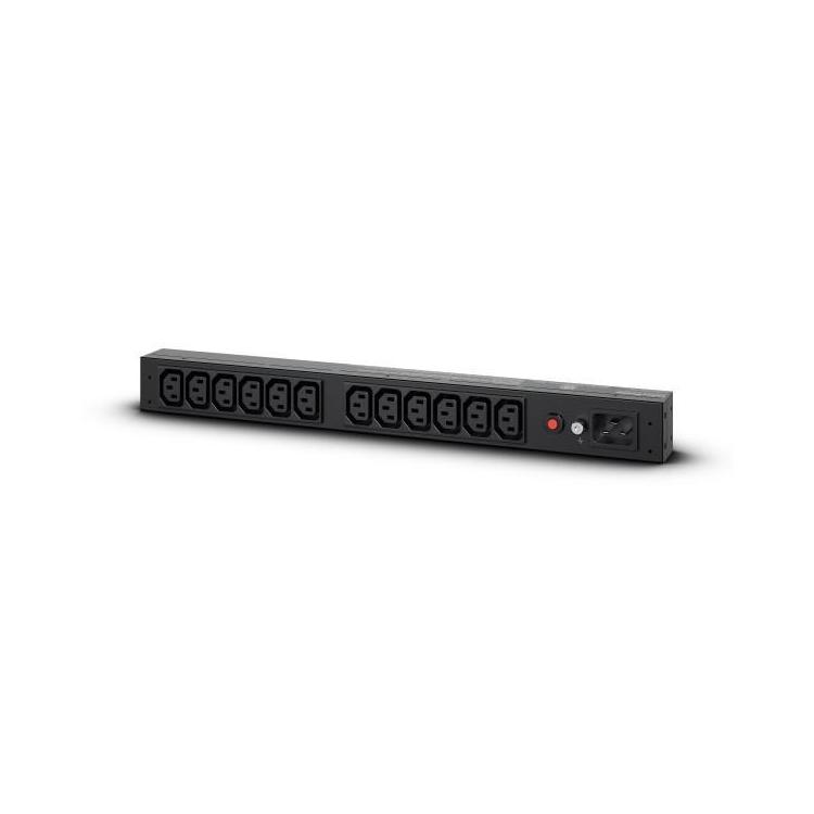 Listwa basic PDU20BHVIEC12R 1U, 16A, 1xC20, 12xC13