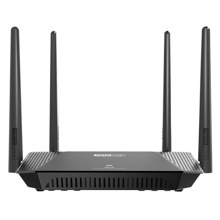 TOTOLINK X2000R router bezprzewodowy Gigabit Ethernet Dual-band (2.4 GHz/5 GHz) Czarny