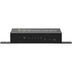 Przełącznik KVM Techly HDMI/USB 4x1 MultiViewer 4w1...