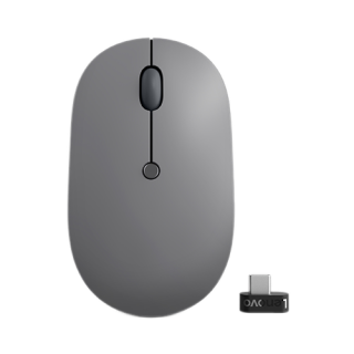 Mysz Lenovo Go USB-C Wireless Mouse Storm Grey