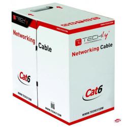 Kabel instalacyjny TechlyPro skrętka Cat6 UTP 4x2 drut...