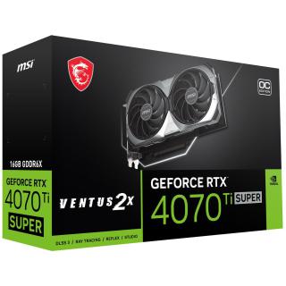 Karta graficzna MSI GeForce RTX 4070 Ti SUPER 16GB VENTUS 2X OC