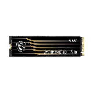 Dysk SSD MSI SPATIUM M480 Pro 4TB PCIe 4.0 NVMe M.2 2280...