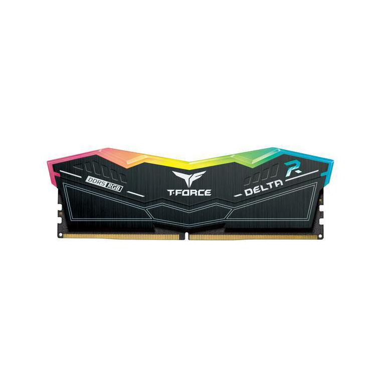 Pamięć DDR5 Team Group T-FORCE DELTA RGB 32GB (2x16GB) 6000MHz CL38 1,25V Czarna