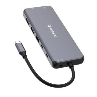 Hub USB Verbatim Multi Port CMH-14: 1x USB-C PD, 3xUSB-A...