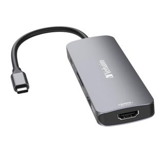 Hub USB Verbatim Multi Port CMH-08: 1x USB-C PD, 3xUSB-A...