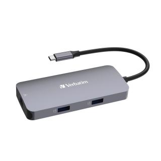 Hub USB Verbatim Multi Port CMH-05: 1x USB-C PD, 2xUSB-A 3.0, 1xHDMI, RJ-45