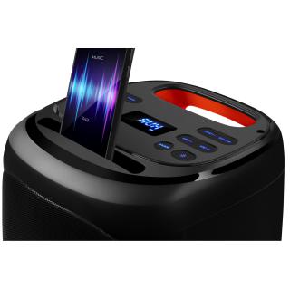 Głośnik Defender BOOMER 50 Bluetooth 50W MP3/FM/SD/USB/AUX/TWS/LED/MIC KARAOKE czarny