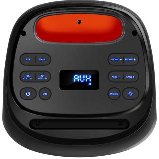 Głośnik Defender BOOMER 50 Bluetooth 50W MP3/FM/SD/USB/AUX/TWS/LED/MIC KARAOKE czarny