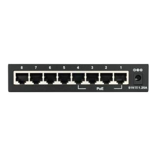 Switch niezarządzalny D-Link DES-1008PA 8x10/100 Mb/s 4xPoE