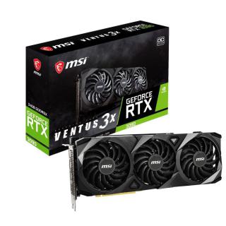 Zestaw karta graficzna MSI GeForce RTX 3090 VENTUS 3X 24G...