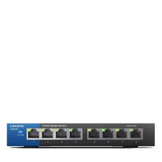 Switch końcowy Linksys LGS108-EU-RTL (8x 10/100/1000Mbps)