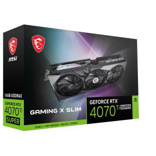 Karta graficzna MSI GeForce RTX 4070 Ti SUPER 16GB GAMING X SLIM