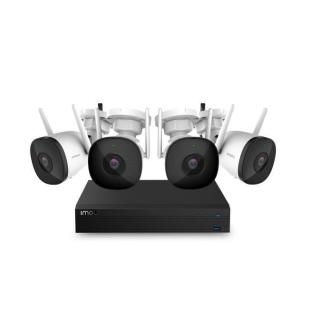 Bezprzewodowy system bezpieczeństwa 4 Channel Wi-Fi NVR 4 Bullet 2 Cameras