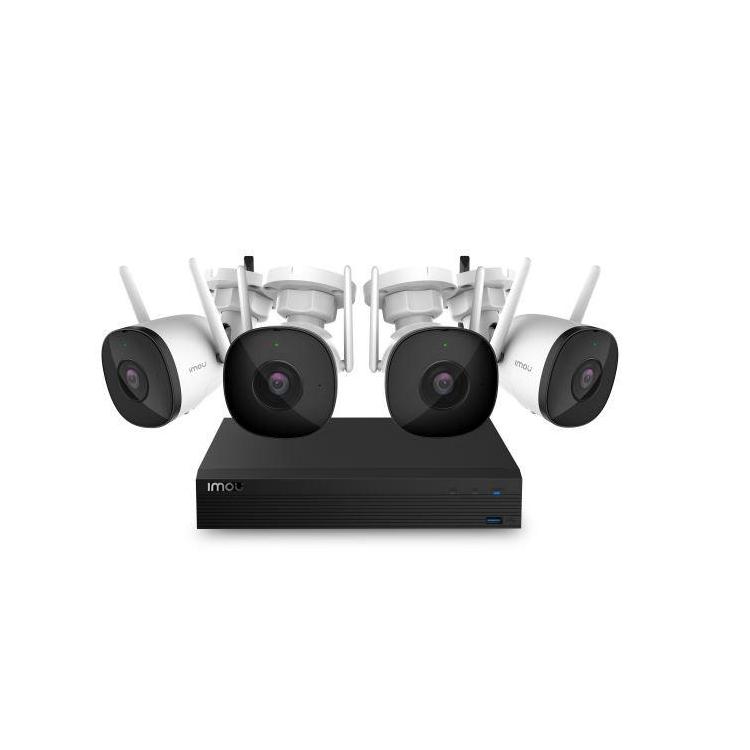 Bezprzewodowy system bezpieczeństwa 4 Channel Wi-Fi NVR 4 Bullet 2 Cameras