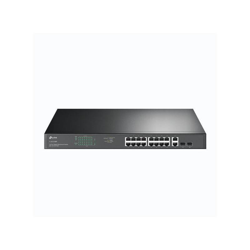 Switch niezarządzalny TP-Link TL-SG1218MP 16x10/100/1000 PoE+ 2x10/100/1000 2xSFP