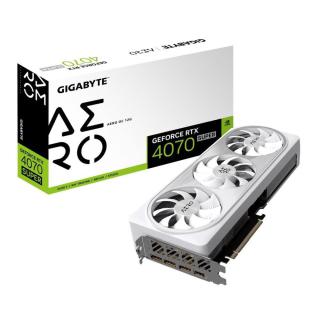 Karta VGA Gigabyte GeForce RTX 4070 Super AERO OC 12GB GDDR6X 192bit HDMI+3xDP PCIe4.0