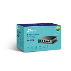 Switch niezarządzalny TP-Link TL-SG1005LP 5x10x100/1000 (4xPoE+)