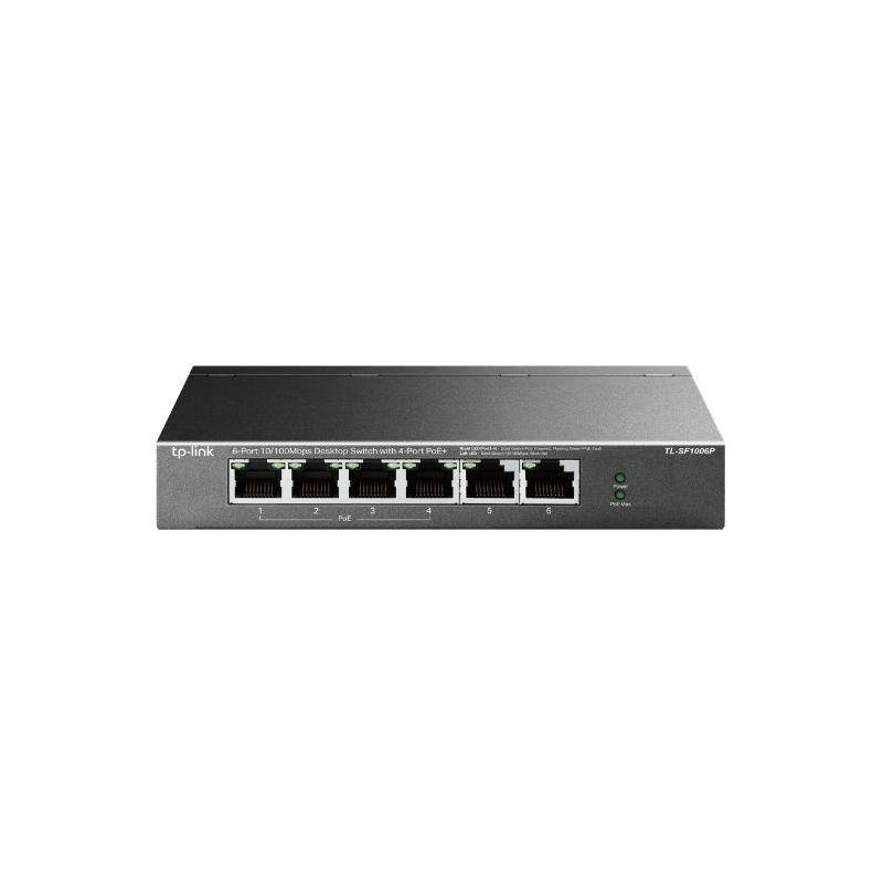 Switch niezarządzalny TP-Link TL-SF1006P 6x10/100 4xPoE+