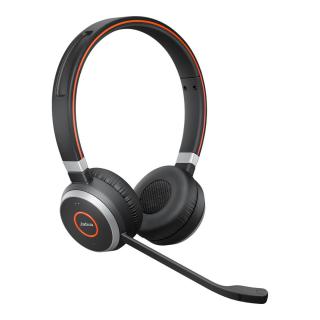 Jabra Evolve 65 SE Zestaw słuchawkowy Bezprzewodowy...