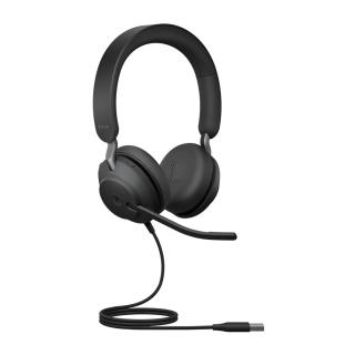 Jabra Evolve2 40 SE Zestaw słuchawkowy Przewodowa Opaska...