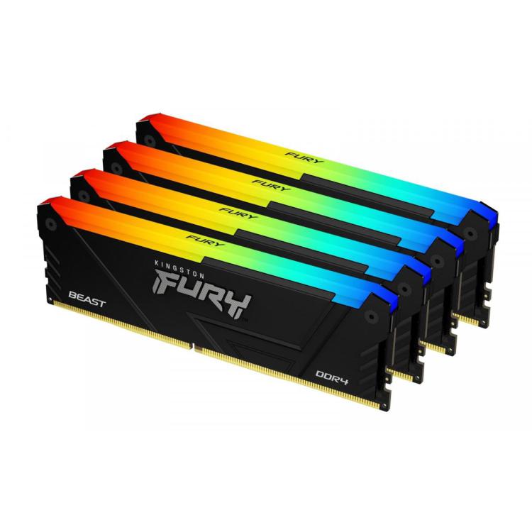 Pamięć DDR4 Fury Beast RGB 128GB(432GB)/3600 CL18