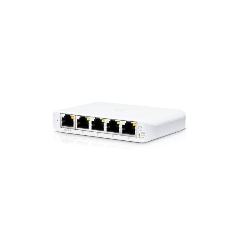 Switch zarządzalny UBIQUITI USW Flex-Mini UNIFI COMPACT 5x 10/100/1000Mb/s 1x PoE