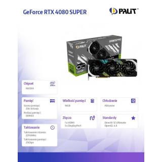 Karta graficzna GeForce RTX 4080 SUPER GamingPro OC 16GB GDDR6X 256bit 3DP