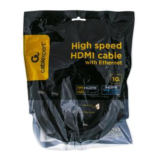 Kabel GEMBIRD CC-HDMI4-10M (HDMI M - HDMI M 10m kolor czarny)