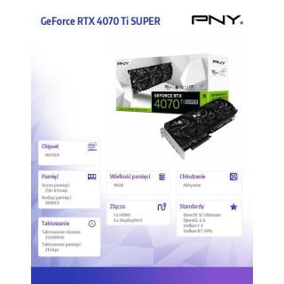 Karta graficzna GeForce RTX 4070 Ti SUPER 16GB VERTO OC