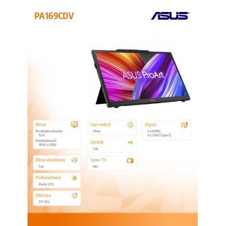 Monitor 15,6 cali PA169CDV IPS 4K UHD USB-C